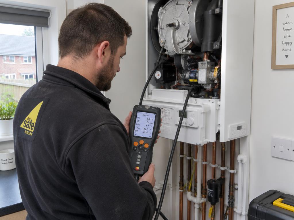 Annual boiler service
